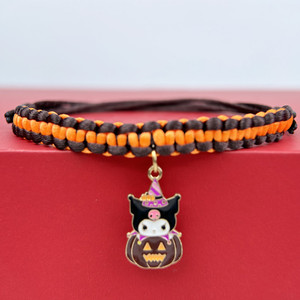 KingHon Collier de chat d'Halloween avec nœud papillon et cloche, collier de chaton échappé pour fille garçon chats réglable 6-15 pouces pour Kitty - Product Image 4