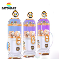 Distributeur automatique de consoles de jeu de prix d'oeufs de torsion de ballon de centre commercial de jouets de capsule à jetons