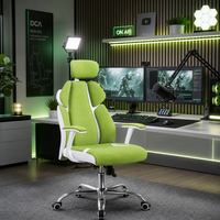 Fabricant de chaises de bureau en tissu OEM en gros, chaise à dossier haut avec appui-tête pour projets de bureaux en vrac
