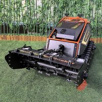 Broyeur à marteaux industriel sans fil Vigorun Loncin 764CC à moteur essence, télécommande, CE EPA Euro 5, largeur de coupe 1000 mm