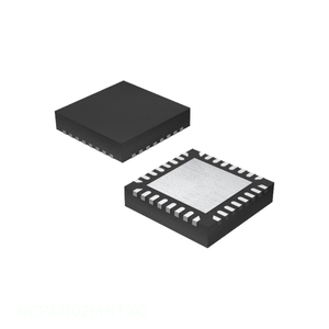 Gestion de l'alimentation (PMIC) NCP81102MNTXG 32 VFQFN Pad exposé Acheter des composants électroniques en ligne Canal du fabricant - Product Image 1
