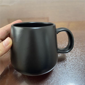 ราคาถูกถ้วยเซรามิกเคลือบสีดำที่มีโลโก้,14ออนซ์400มิลลิลิตรรอบแก้วเซรามิกเป็นของขวัญโปรโมชั่น - Product Image 2