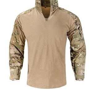 Vêtements tactiques d'entraînement en plein air pour hommes, vente en gros, style camouflage, uniforme imperméable en nylon et polyester, équipement de défense personnelle - Product Image 2