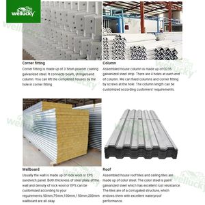 Casa Contenedor Plegable Prefabricada de 20 pies, Económica, de Instalación Rápida y Fácil Montaje, con Acero Galvanizado - Product Image 5