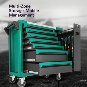 Multi-function Heavy Duty Steel Auto Repair Car Hardware Maintenance <b>Trolley</b> Workshop Tool Cart <b>Portable</b> - Product Image 3