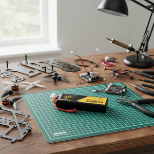 高性能 TMK 2S 1P 3000mAh 100C 7.4V 半固态电池，适用于微型室内无人机和遥控模型 - Product Image 1