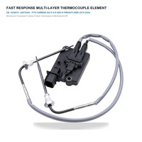 Capteur de température des gaz d'échappement double EGT pour Cummins ISX15 X15 QSX15 4326876 A057K404 Kenworth Peterbilt 2010-2024