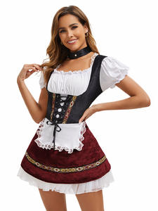 <span class=keywords><strong>Costume</strong></span> <span class=keywords><strong>da</strong></span> ragazza della birra tedesca <span class=keywords><strong>Sexy</strong></span> <span class=keywords><strong>Sexy</strong></span> dell'Oktoberfest per le signore Plus Size in maschera personaggio della <span class=keywords><strong>cameriera</strong></span> del Festival - Product Image 1