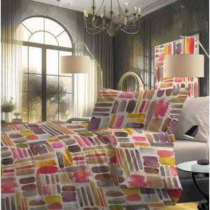 Set Letto Singolo in Cotone Rosa JAVI - Product Image 1