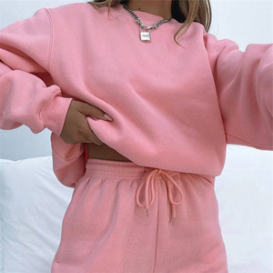 <span class=keywords><strong>Tuta</strong></span> da donna felpa con cappuccio Casual felpa con cappuccio felpa con cappuccio 2 pezzi per donna - Product Image 1