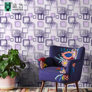 Design moderno peel and stick carta da parete pvc impermeabile foresta carta da parati per tv sullo sfondo - Product Image 6