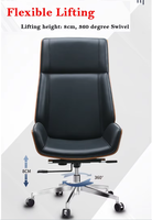 Chaise de coiffeur pivotante en acier inoxydable et cuir PU à bas prix Moredesign, pour salon de beauté, pour couper les cheveux