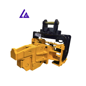 Marteau vibrant hydraulique rotatif à 180 degrés avec moteur, piqueuse haute efficacité pour excavatrices de 16 à 50 tonnes, projets de clôtures solaires - Product Image 1