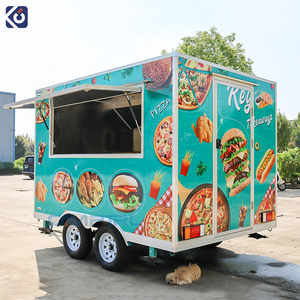 Remolque de Comida Móvil Pequeño CAMPTRL, Mini Camión de Comida para <span class=keywords><strong>Kebab</strong></span> y Barbacoa, Totalmente Equipado, Cocina Móvil, Camioneta de Comida Callejera, Remolque de Concesión - Product Image 1