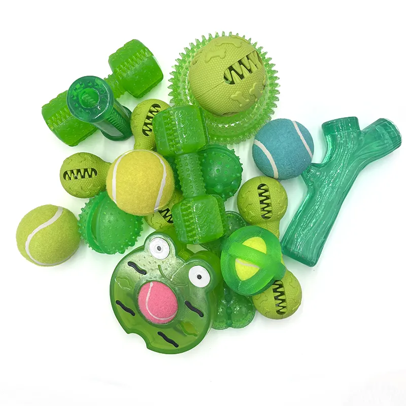 2021 yeni tasarlanmış Squeaky köpek oyuncak çeşitli şekiller için çiğneme kauçuk köpek oyuncak