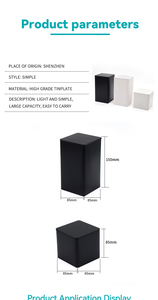 YESTOO Wholesale <strong>Tea</strong> <strong>Tins</strong> for Loose <strong>Tea</strong> Custom Logo Square Coffee Matcha <strong>Tin</strong> Canister <strong>Tea</strong> <strong>Caddy</strong> <strong>Tin</strong> Can Packaging - Product Image 3