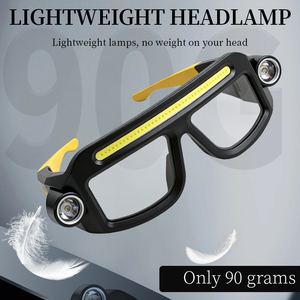 <span class=keywords><strong>Lampe</strong></span> frontale multifonctionnelle XTE+COB 500 lumens rechargeable Type-C <span class=keywords><strong>pour</strong></span> lunettes, <span class=keywords><strong>lampe</strong></span> d'inspection automobile rechargeable - Product Image 5