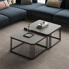 Venta al por mayor de luz de estilo de lujo mesa de centro moderna para la sala de estar pequeños muebles para el hogar conjuntos apartamento Hotel personalización - Product Image 4