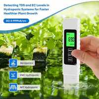 Nouveauté 2025 WANBANG Mètre 3-en-1 TDS/EC/TEMP pour piscine et eau potable, mesure numérique personnalisable OEM/ODM