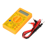 LCD Auto Range Digital Voltmeter Ohmmeter Volt Tester Analysis Instrument DT-830B Electrical Instrument Multimeter