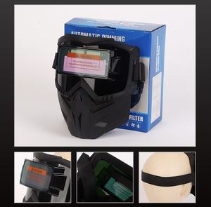 Nueva máscara facial de soldadura solar de atenuación automática transpirable - Product Image 5