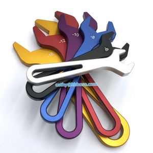 赛车零件通用手动工具套件单端AN4至AN16铝合金a配件扳手套件 - Product Image 5