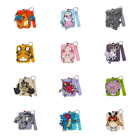 Boîte de rangement pour cartes Pokémon en silicone avec étui pour cartes, Eevee, Charizard, Gengar, chinois