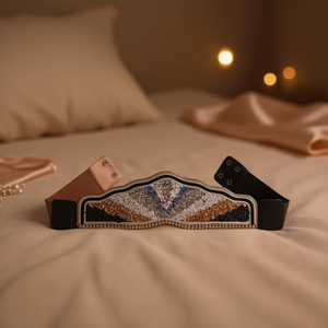 Cintura Angelina Deparis con Pietre 75x10.5cm per Accessori Intimi - Product Image 3