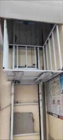 Vorrätige 2-3 Personen Einfache 3-10m 2-Etagen Bewegliche Kleine Mini Hydraulische Hausaufzüge, Heimaufzüge