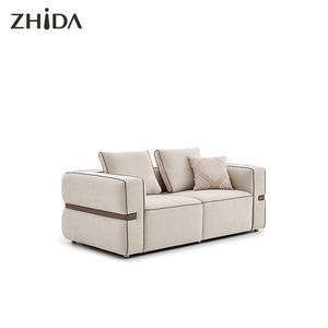 कपड़े सोफे 1 + 2 + 3 संयोजन सोफे बड़े परिवार विला नरम कमरे सोफे - Product Image 5
