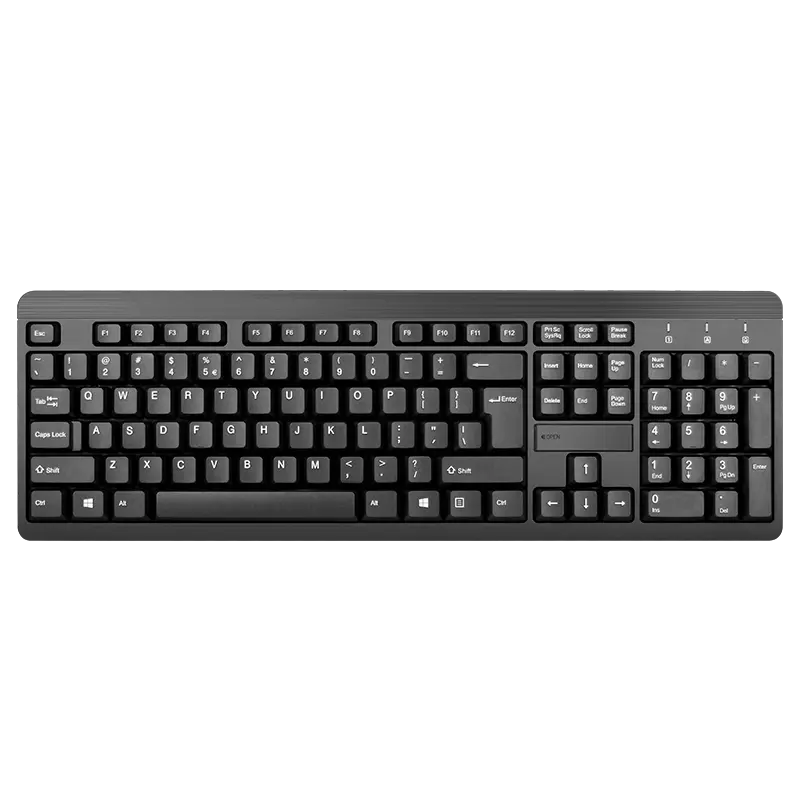 Wholesale Best Cheapest Ergonomic Waterproof Multi Language Layout USB Wired Office Keyboard For Computer