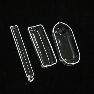 حاوية كوارتز مدمجة مخصصة مقاومة للحرارة من الكوارتز الشفاف اسطوانة زجاجية مربعة بوتقة كوارتز صغيرة - Product Image 4