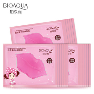 Venta caliente Etiqueta Privada <span class=keywords><strong>BIOAQUA</strong></span> máscara de cuidado de <span class=keywords><strong>labios</strong></span> rosa colágeno cristal hidratante reparación máscara de <span class=keywords><strong>labios</strong></span> para el cuidado de los <span class=keywords><strong>labios</strong></span> - Product Image 6