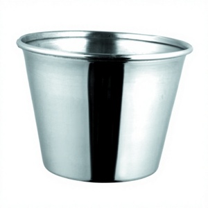 Taza para condimentos de cocina, utensilios de cocina para salsa cónica, taza para condimentos, salsa cónica de acero inoxidable - Product Image 1