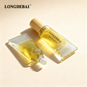 Nuevo Envase Portátil Transparente con Forma de Pasta Dental, Botella de Aceite Esencial Vacía de 10 ml con Tapa de Madera - Product Image 4