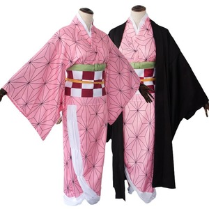 Conjunto de Disfraz de Halloween Zhilang Ghost Extinguishing Blade, <span class=keywords><strong>Anime</strong></span>, para Puerta de Cocina, Carbón Vegetal, Cosplay, Top, Pantalones, Falda, Poliéster, Unisex, para Tu Esposa - Product Image 5
