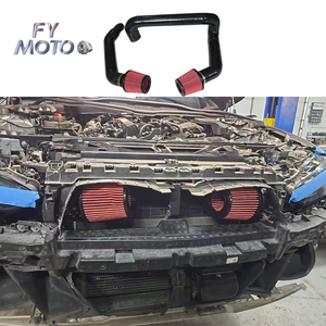 Prise d'air avant pour BMW G80 M3 G82 M4 S58 G87 M2 3.0TT 2020+ en silicone avec renfort de fil métallique à l'intérieur - Product Image 2