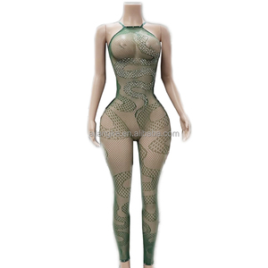 Vente chaude aux États-Unis Pussy Club Taille unique Élastique Exotique Vêtements de danse Stripper Outfit Designer - Product Image 4