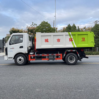 Camion Compacteur de Déchets Altria 5-10CBM, Prix Usine, Petit Camion Léger Diesel EURO 5, Compression 4x2, Garantie 1 An, à Vendre