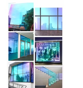 Dichroic Glass <b>Window</b> Tint <b>Film</b> Rainbow Effect Colorful Decorative PET Heat Insulation UV Protection Self-adhesive Commercial - Product Image 4