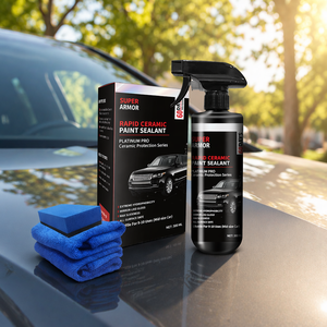 Cire liquide hydrophobe haute brillance pour peinture automobile 500 ml – Revêtement céramique nano en spray – OEM/ODM Marque privée - Product Image 1