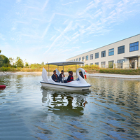 Bateau électrique Swan pas cher, 2 places, 4 places, pour usage domestique