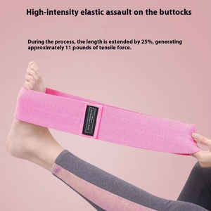 Tissu Résistance Hip Booty Bandes Fessier <span class=keywords><strong>Cuisse</strong></span> Élastique Bandes D'entraînement Squat Cercle Stretch Fitness Bandes Boucles Yoga Gym - Product Image 3