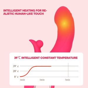 Vibrateur intelligent à <span class=keywords><strong>point</strong></span> <span class=keywords><strong>G</strong></span> et <span class=keywords><strong>point</strong></span> C, jouet pour adultes, 10 fréquences, 7 modes de vibration extensibles, chauffage manuel, vibrateur à vitesse constante - Product Image 2