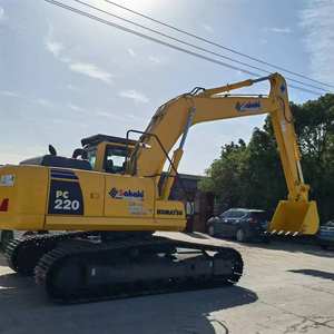 Maquinaria de excavación mediana de 20 toneladas, excavadora de orugas Komatsu usada original de Japón, excavadora de orugas de tipo 2" - Product Image 5