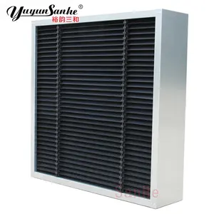 Poultry Equipment Light Trap / Light Filter For Ventilation Cooling Exhaust Fan PVC Vanes