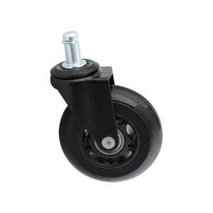 Quality Heavy Duty 360 Degree Swivel Steel Casters Lightweight Noiseless Black <b>Replacement</b> <b>Wheels</b> For Living Room Home Furniture - Product Image 4