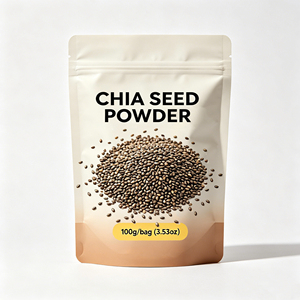 Polvere <span class=keywords><strong>di</strong></span> <span class=keywords><strong>Semi</strong></span> <span class=keywords><strong>di</strong></span> <span class=keywords><strong>Chia</strong></span> Naturale ad Alto Contenuto <span class=keywords><strong>di</strong></span> Fibre, Grado Alimentare Premium, Polvere <span class=keywords><strong>di</strong></span> <span class=keywords><strong>Semi</strong></span> <span class=keywords><strong>di</strong></span> <span class=keywords><strong>Chia</strong></span> Naturale Qiyazi - Product Image 1
