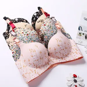 Z038 Multicolor Bra For Girls Mature Big Cup Bra And Panty Women'S Underwear Temptation Seamless Female Sexy Underwear Lingerie