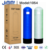 Réservoir FRP industriel de ramollissement des eaux usées, modèle 1054, résistant à la pression, anti-âge, purification, capacité 250L-10000L, base trépied